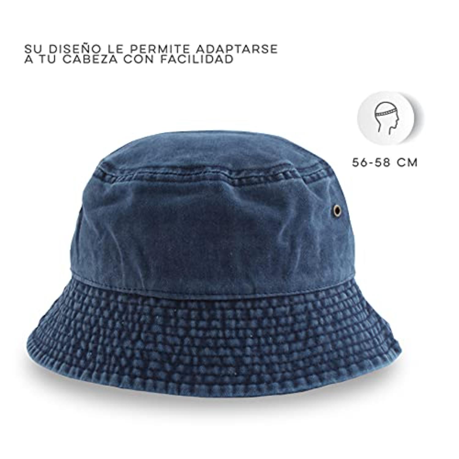 Foto 4 pulgar | Bucket Hat Unisex Ligero Y Resistente Vedicci Azul