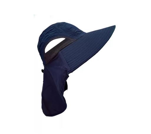 Sombrero Cazador Wünd Azul para Protección del Sol