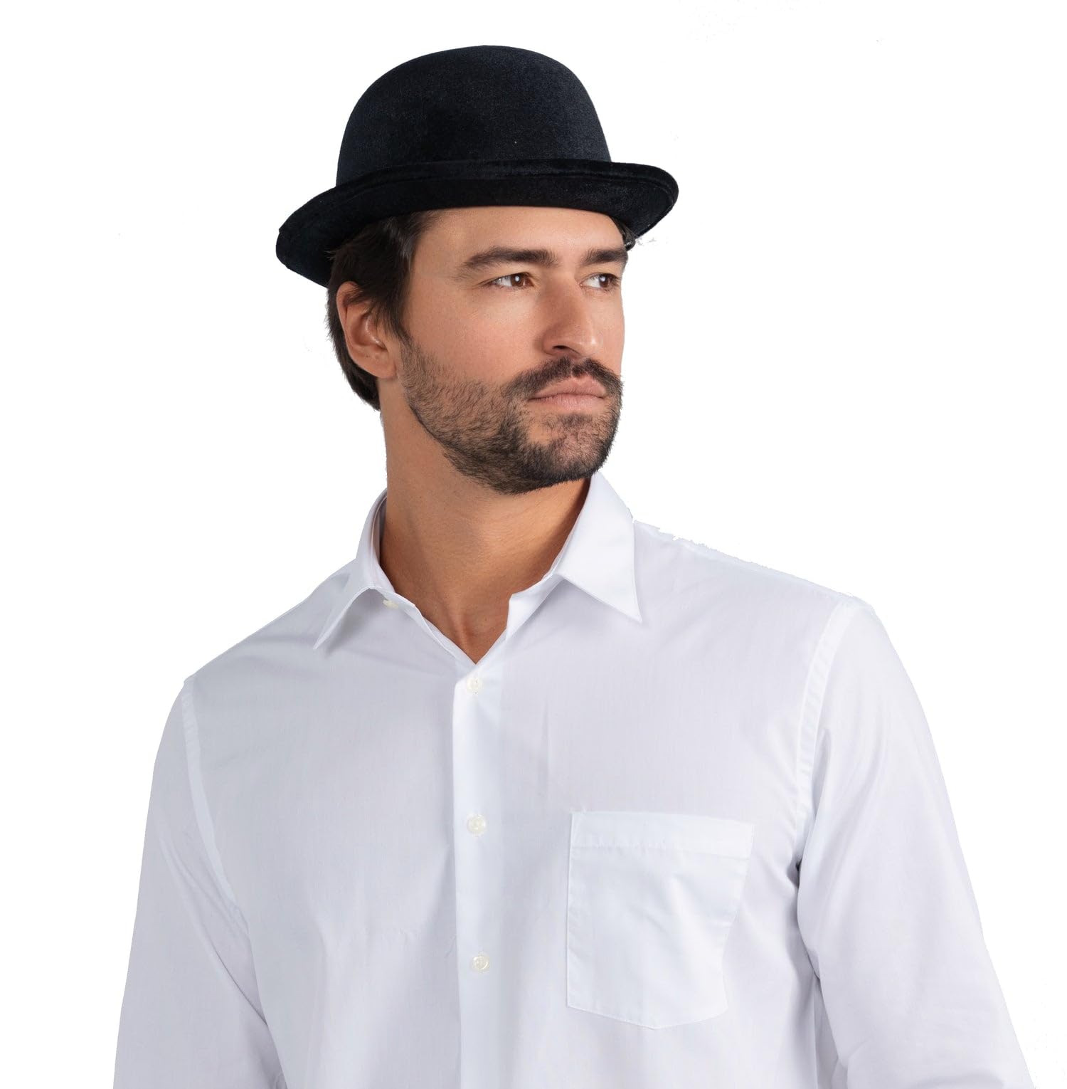 Foto 1 | Hat Dress Up America Derby - Sombrero De Terciopelo Negro Para Adultos - Venta Internacional.