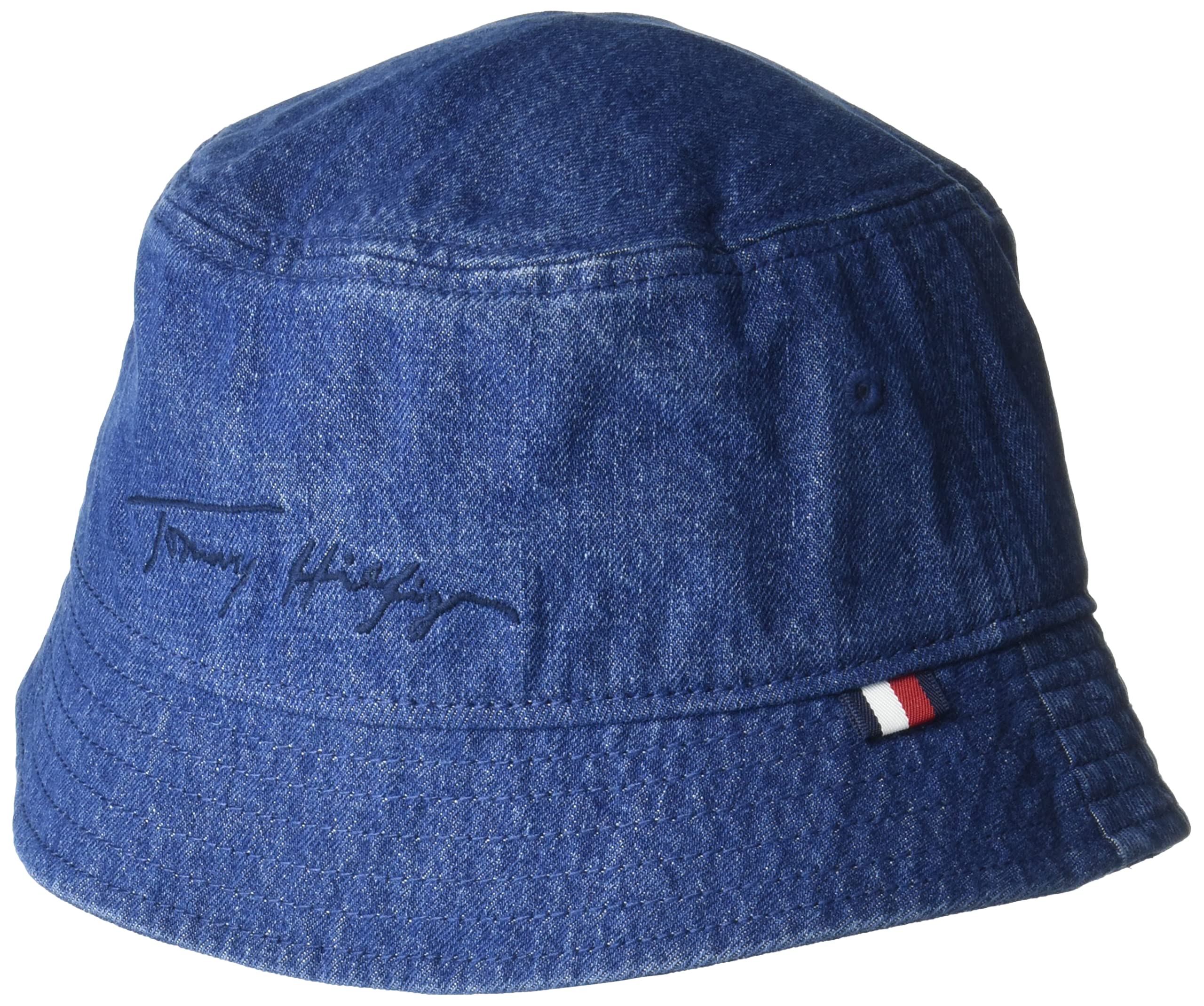 Sombrero De Pescador Tommy Hilfiger Signature Para Hombre En Mezclilla - Venta Internacional.