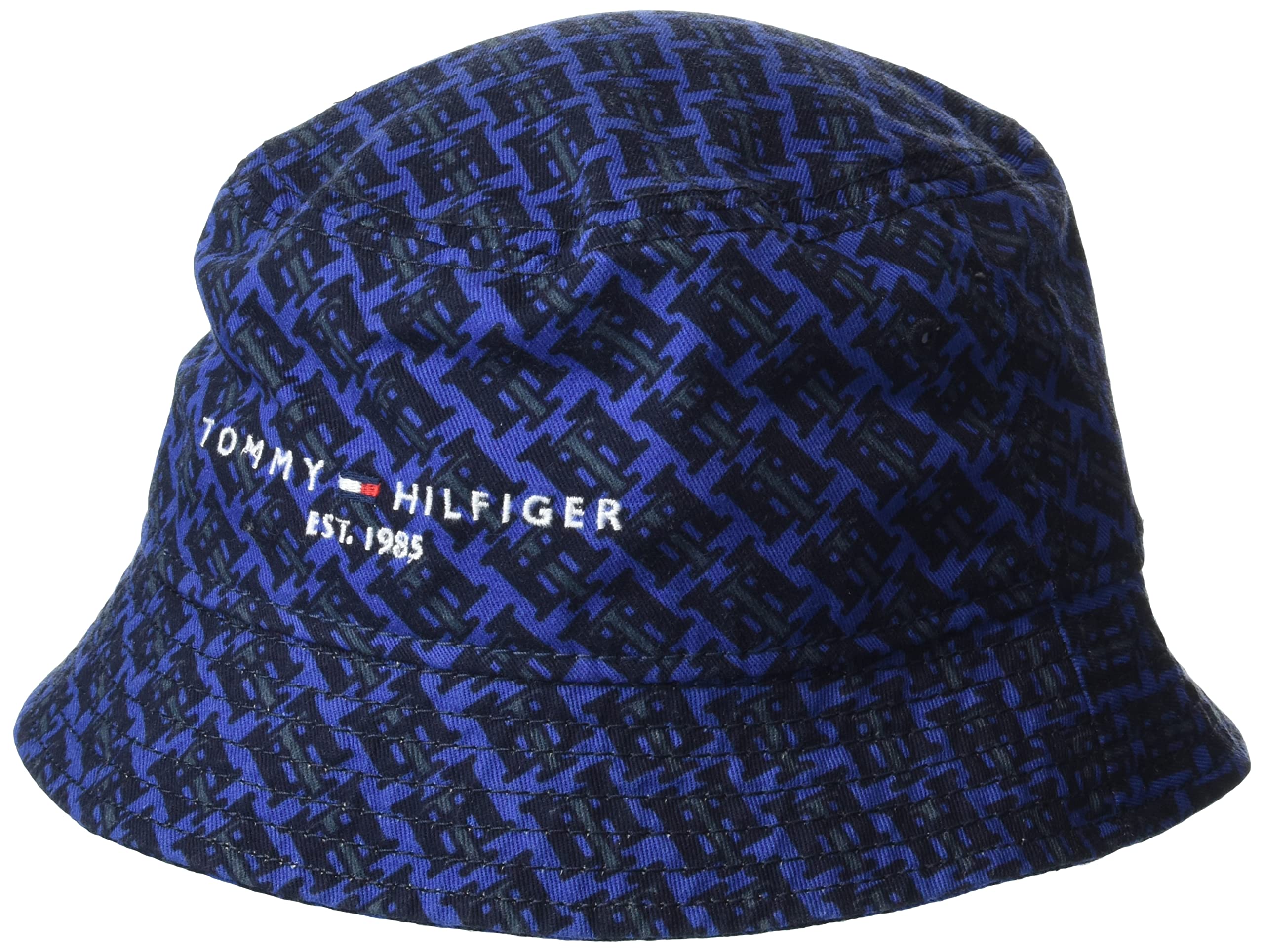 Foto 2 pulgar | Sombrero De Pescador Tommy Hilfiger Establecido Para Hombre, Azul Marino/verde - Venta Internacional.