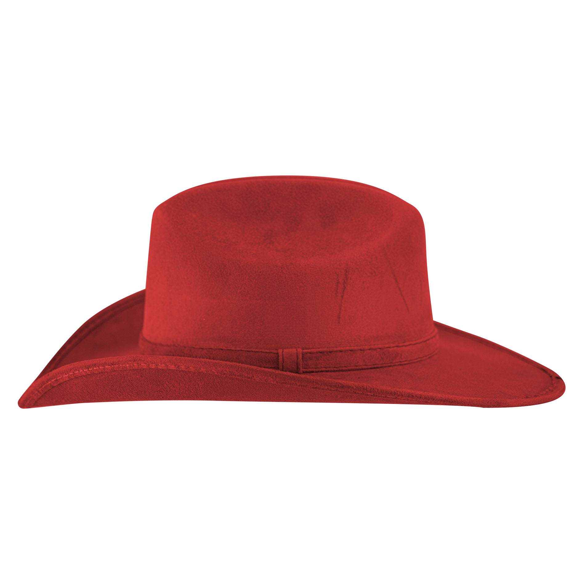 Foto 4 pulgar | Sombrero Unisex Rojo Gamuzina Gamuza Americana ''m'' Nueva Imagen