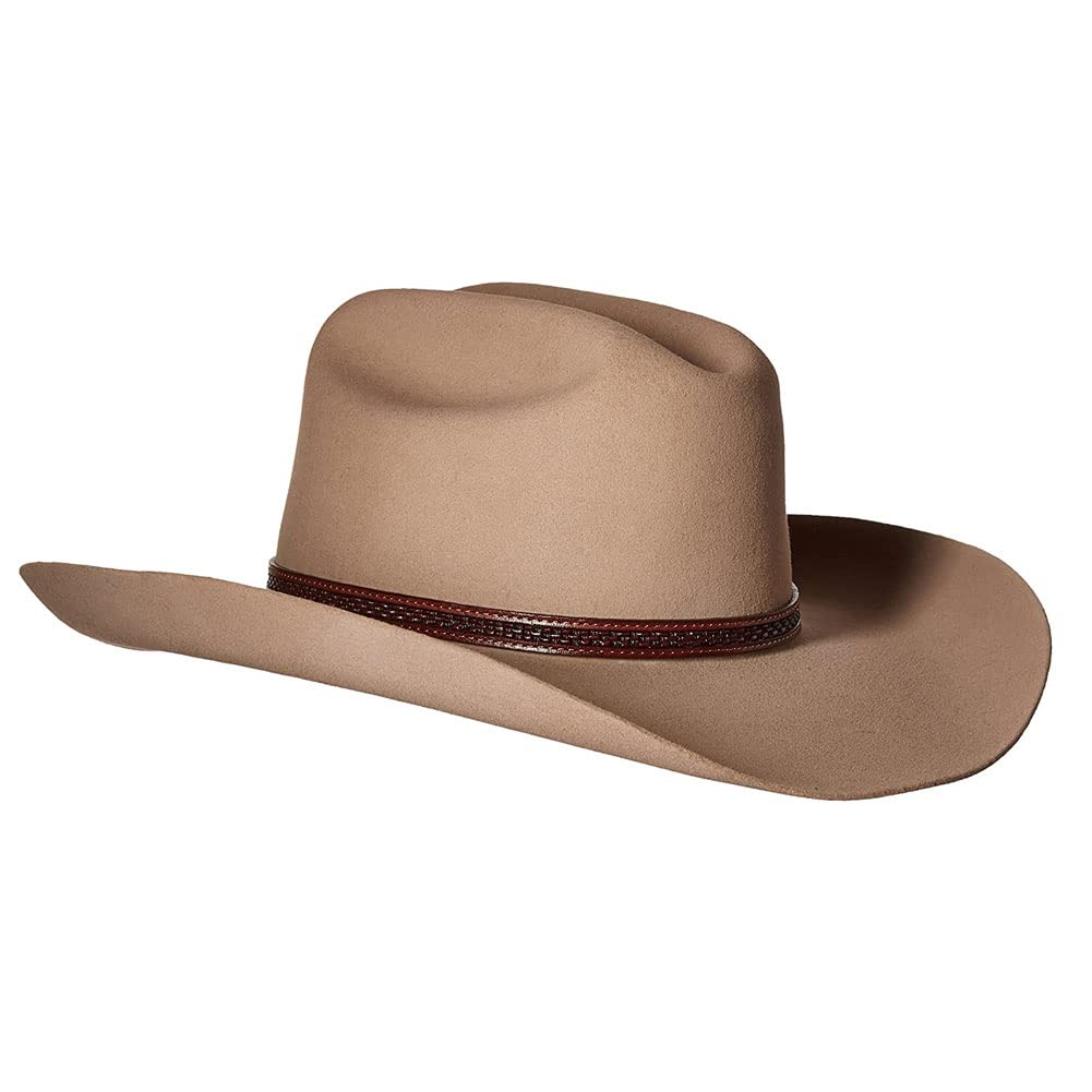 Foto 3 pulgar | Sombrero Vaquero Stetson Marshall Para Hombre, Color Canela, Talla 7.375 - Venta Internacional.