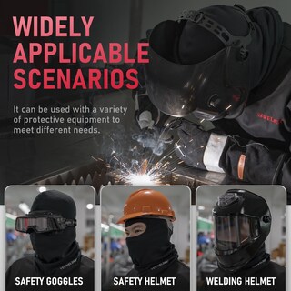 Foto 3 | Pasamontañas Resistente Al Fuego Yeswelder Fr Welding, Máscara Facial X2 - Venta Internacional.