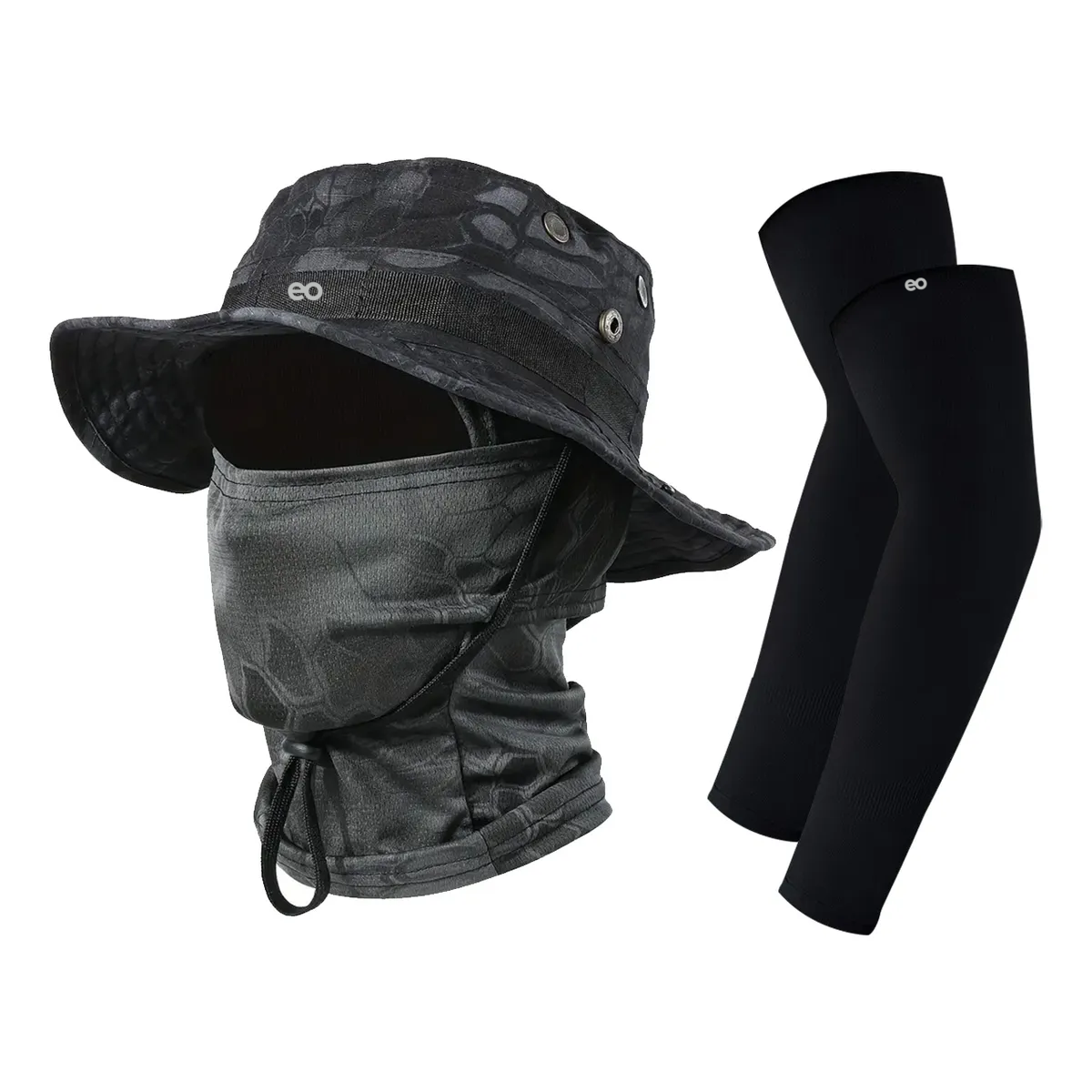 Foto 1 | Sombrero Para Sol Protector Con Pasamontañas Y Manga Eo Safe Imports Esi-19693 Negro