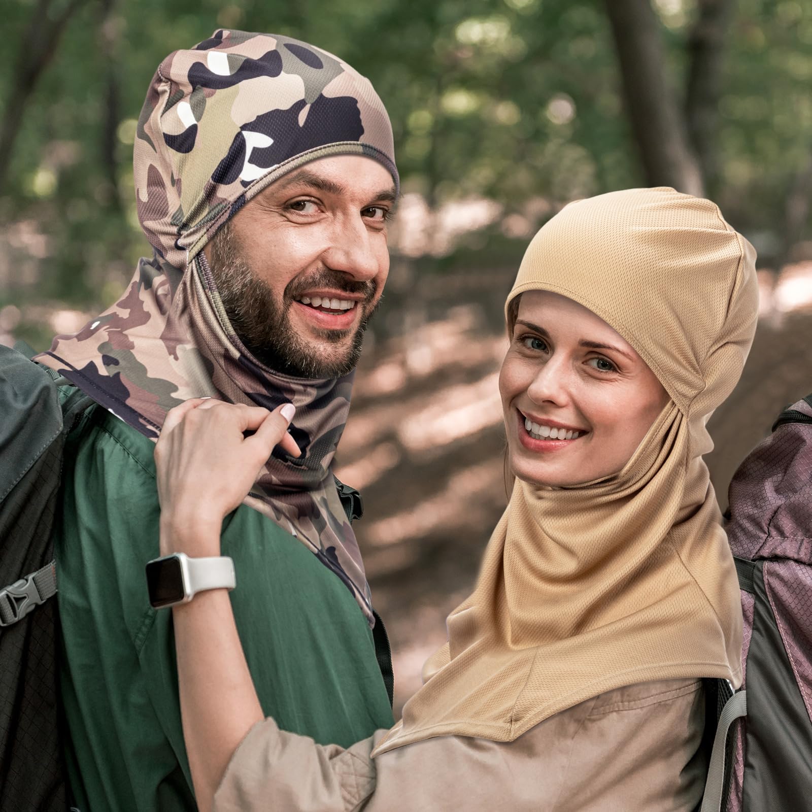 Foto 8 pulgar | Balaclava Face Cover Syhood Summer Protector De Cuello Para Hombre - Venta Internacional.