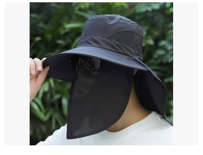 Foto 3 pulgar | Sombrero Xtellar El Sol Gorra Protección Cuello Y Cara +manga Y Gafa