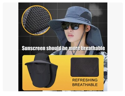 Foto 3 | Sombrero Xtellar El Sol Gorra Protección Cuello Y Cara +manga Y Gafa