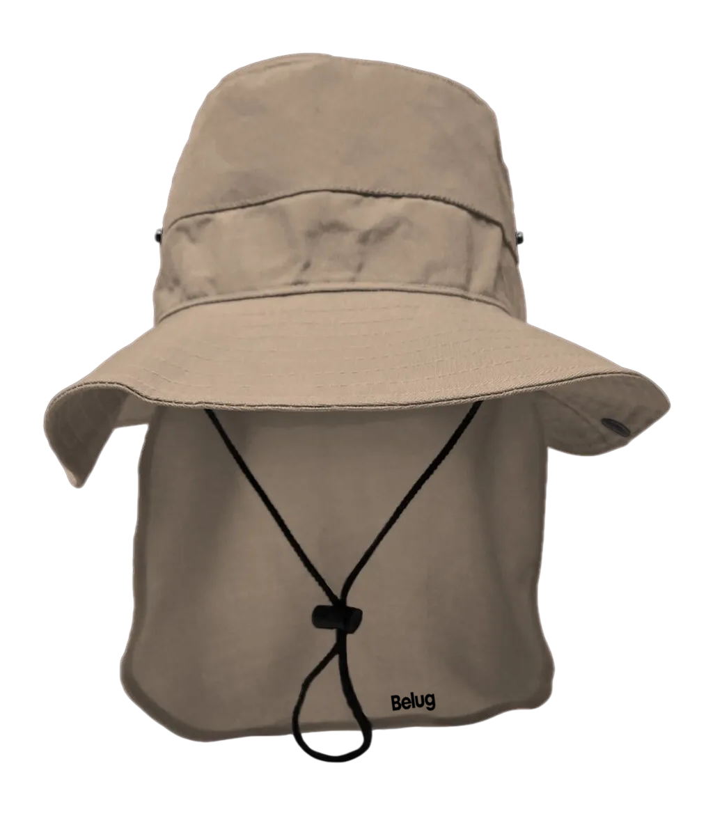 Foto 1 | Sombrero Cazador Con Capa Protección Del Sol Unitalla Color Marron Claro
