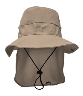 Foto 1 | Sombrero Cazador Con Capa Protección Del Sol Unitalla Color Marron Claro