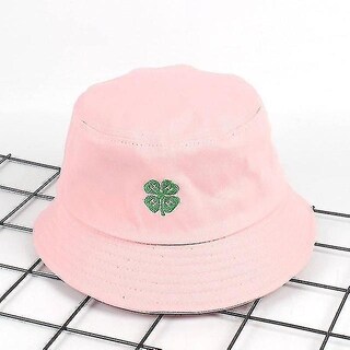Foto 1 | Gorra Huoguo Fisherman De Algodón Bordada Para El Sol 56 — 58 Cm Color Rosa - Venta Internacional.