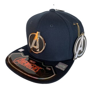 Foto 1 | Gorra Marvel Avengers Placa de Piel con Metal color Azul 57 cm