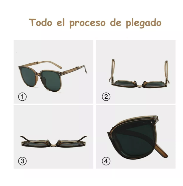 Foto 5 pulgar | Lentes De Sol Polarizadas Para Gafas De Sol Plegablesunisexo