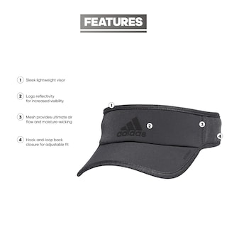 Foto 2 | Visera Adidas Superlite De Ajuste Ajustable Sport Performance - Venta Internacional.