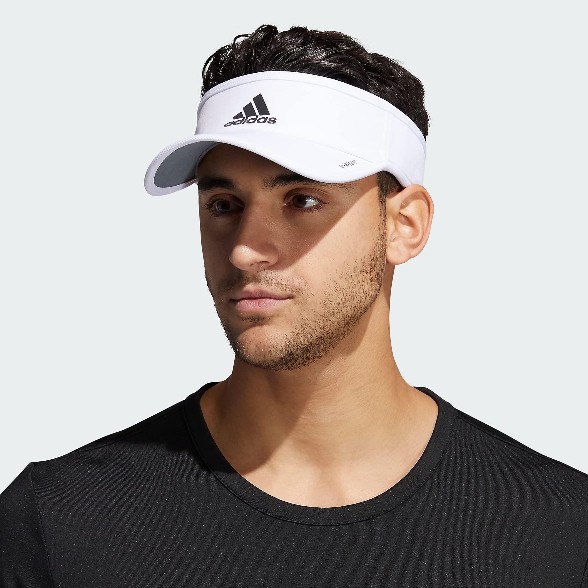 Foto 6 pulgar | Visor Adidas Superlite Sport Performance Para Hombre Blanco/negro - Venta Internacional.