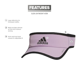 Foto 2 | Visera Adidas Superlite De Ajuste Ajustable Sport Performance - Venta Internacional.