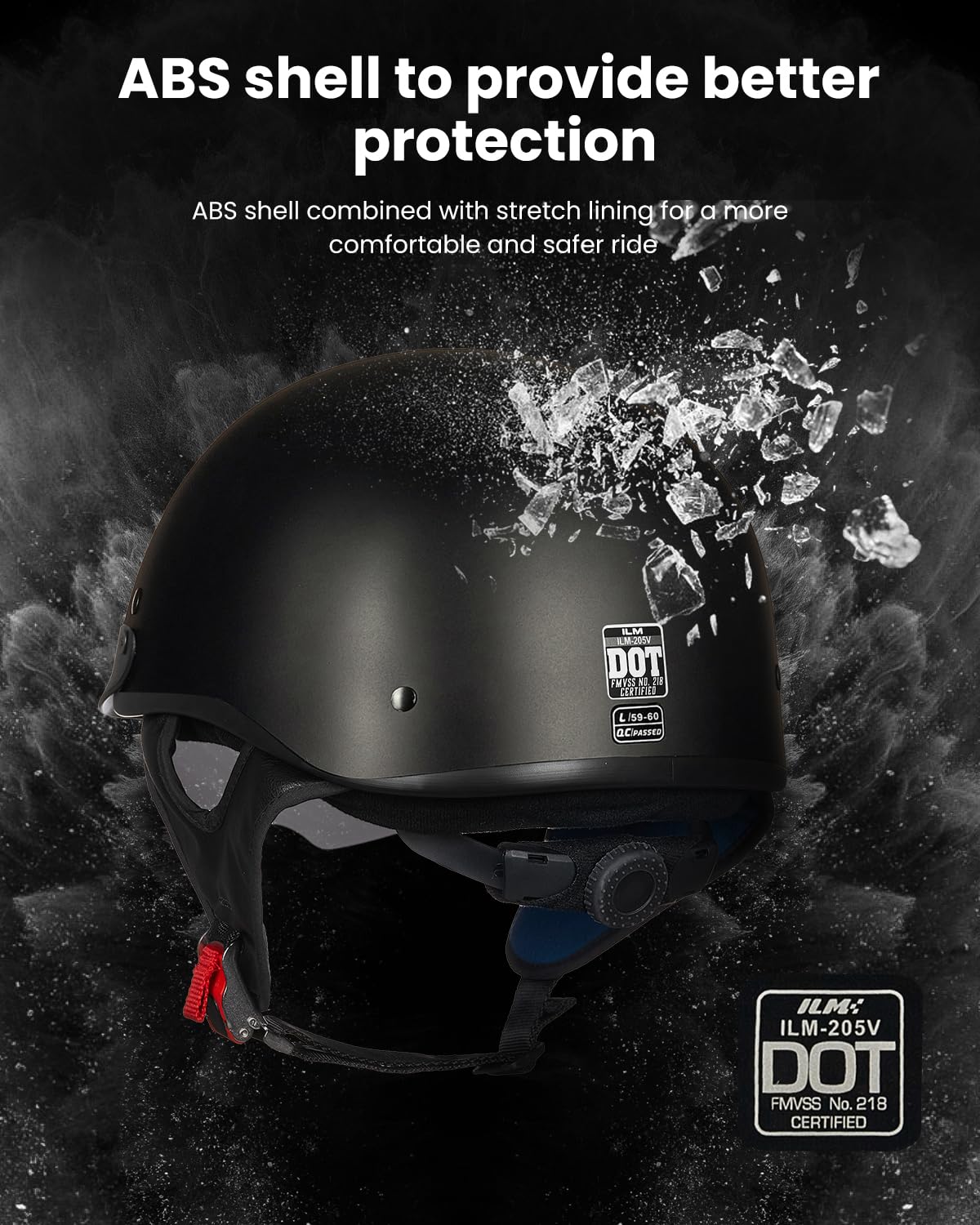 Foto 3 pulgar | Visera Solar De Cara Abierta Ilm 205v Para Moto, Tamaño Xxl - Venta Internacional.