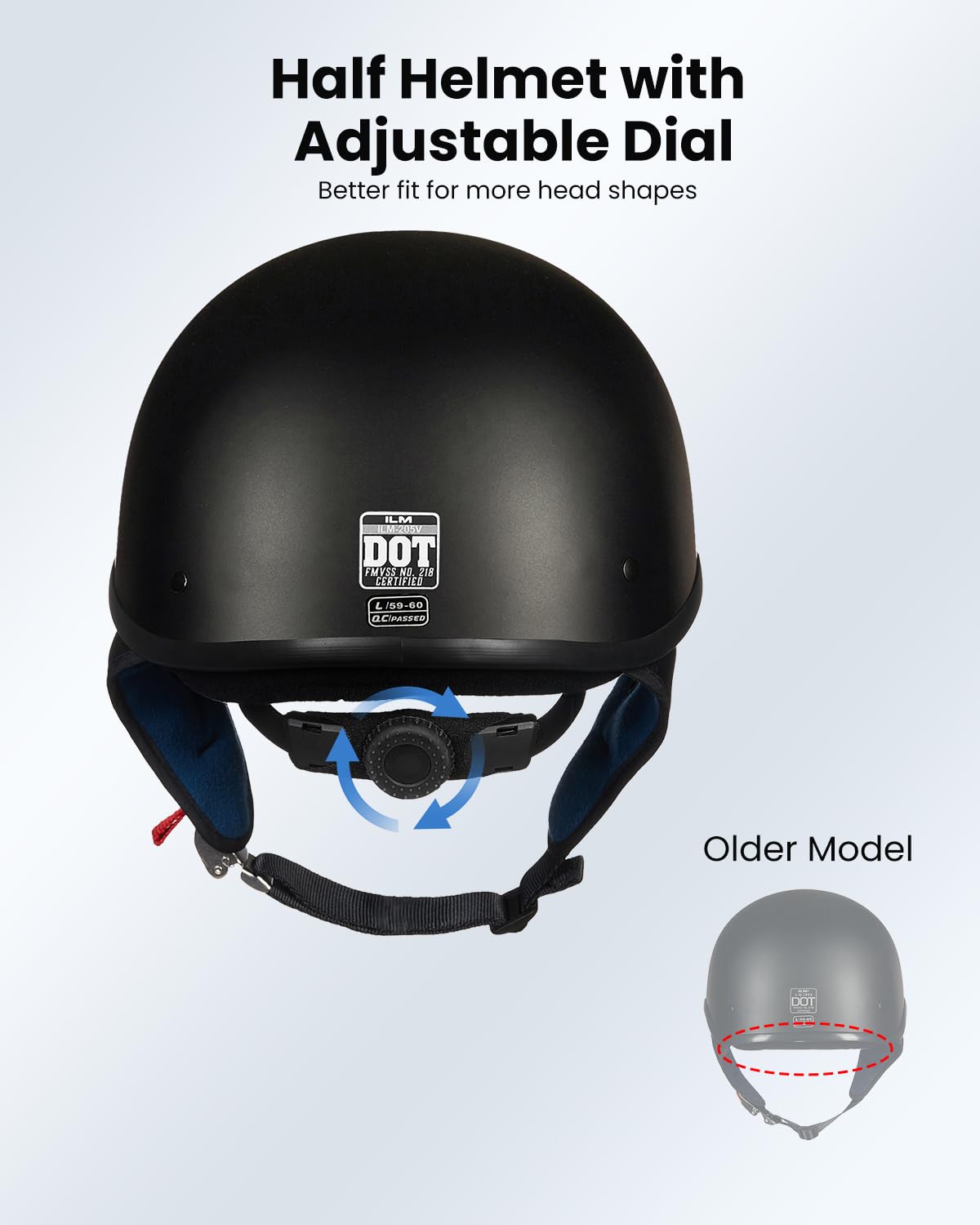 Foto 4 pulgar | Visera Solar De Cara Abierta Ilm 205v Para Moto, Tamaño Xxl - Venta Internacional.