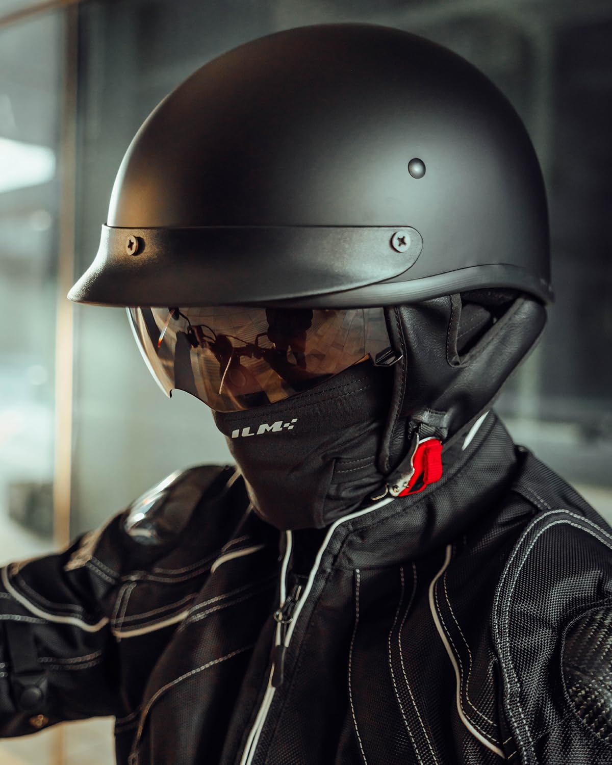 Foto 8 pulgar | Visera Solar De Cara Abierta Ilm 205v Para Moto, Tamaño Xxl - Venta Internacional.
