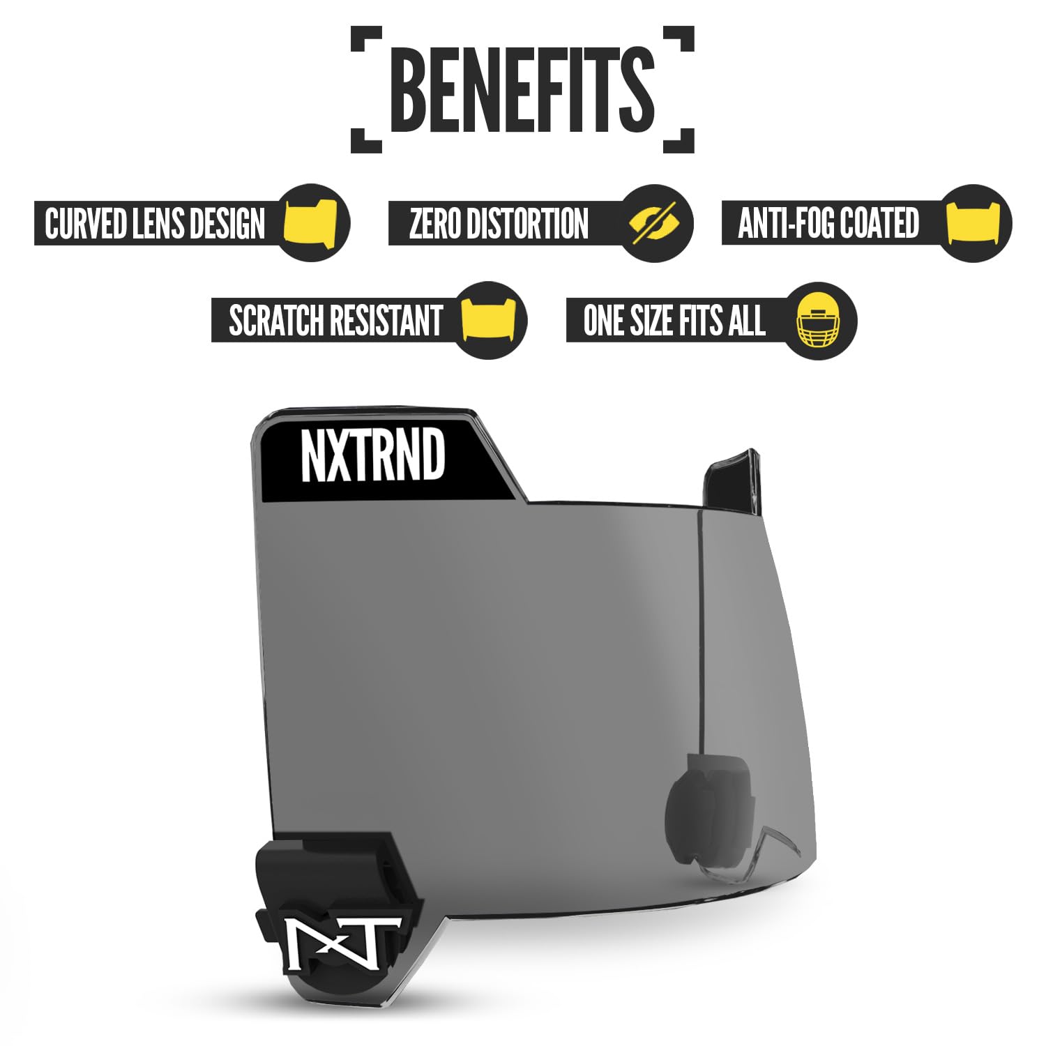 Foto 4 pulgar | Visera De Fútbol Nxt Nxt Nxtrnd Vzr3 Con Tecnología De Lente Curva - Venta Internacional.