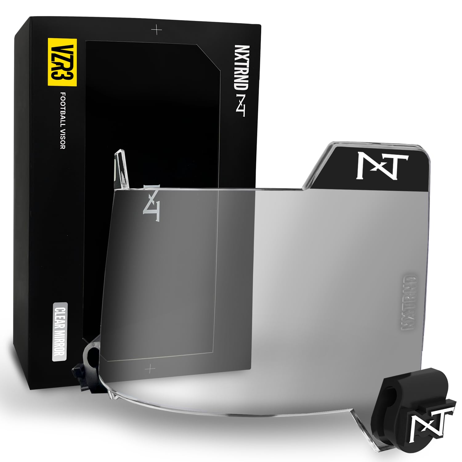 Foto 1 | Visera De Fútbol Nxt Nxt Nxtrnd Vzr3 Con Lente Curva Y Espejo Transparente - Venta Internacional.
