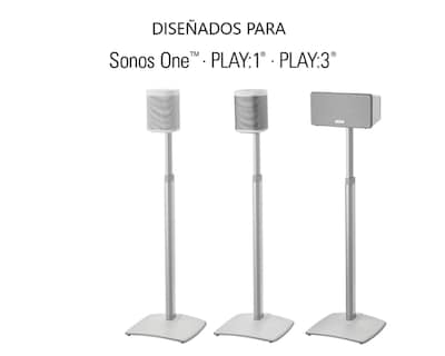 Foto 2 | Soportes de Altavoz Inalámbricos Sanus Wssa2- B1 Diseñados P/ Sonos One, Play: 1 y Play 3 color Blanco