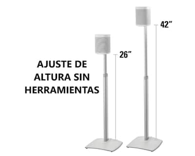 Foto 3 | Soportes de Altavoz Inalámbricos Sanus Wssa2- B1 Diseñados P/ Sonos One, Play: 1 y Play 3 color Blanco