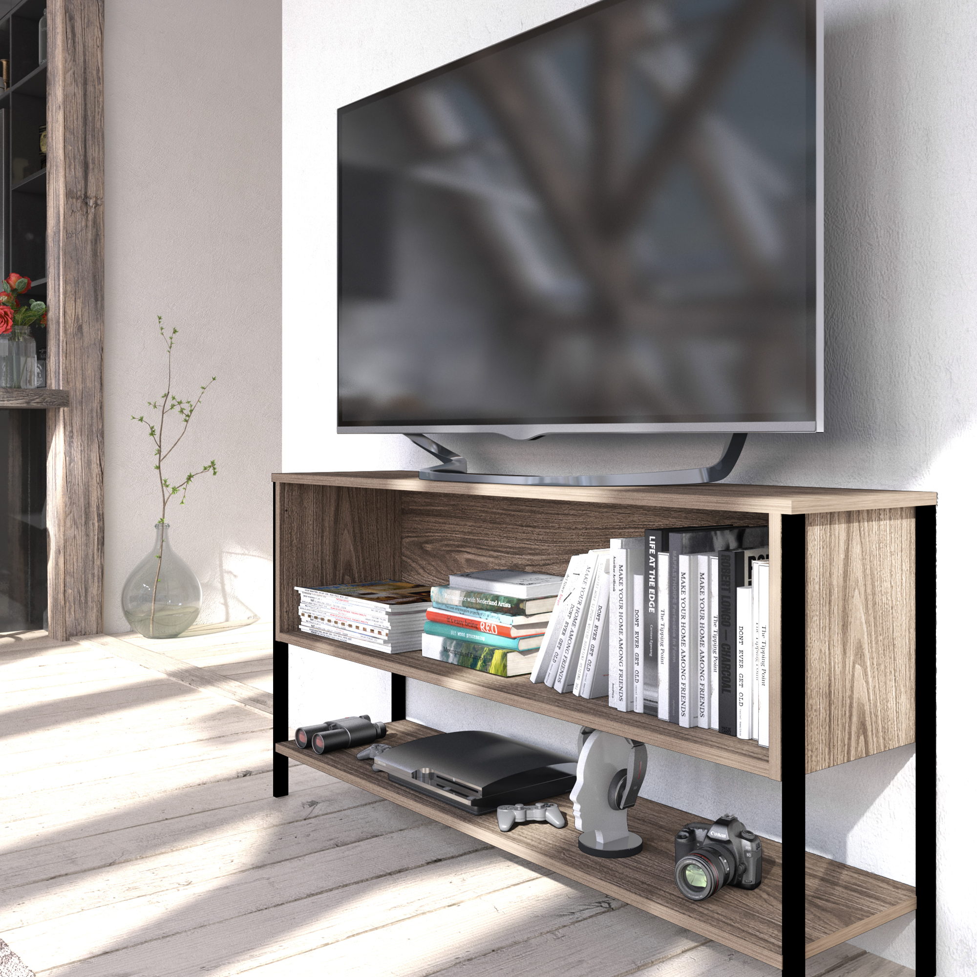 Foto 2 | Mueble Para Tv Y Más - Roble