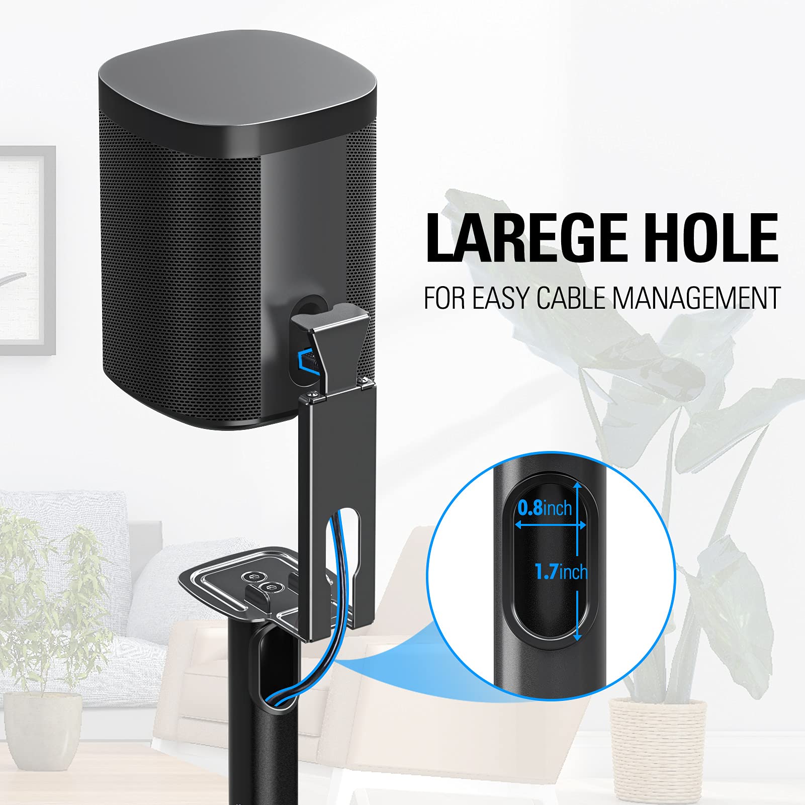 Foto 5 pulgar | Soportes De Altavoz Mounting Dream Para Sonos One, One Sl, Play:1 - Venta Internacional.
