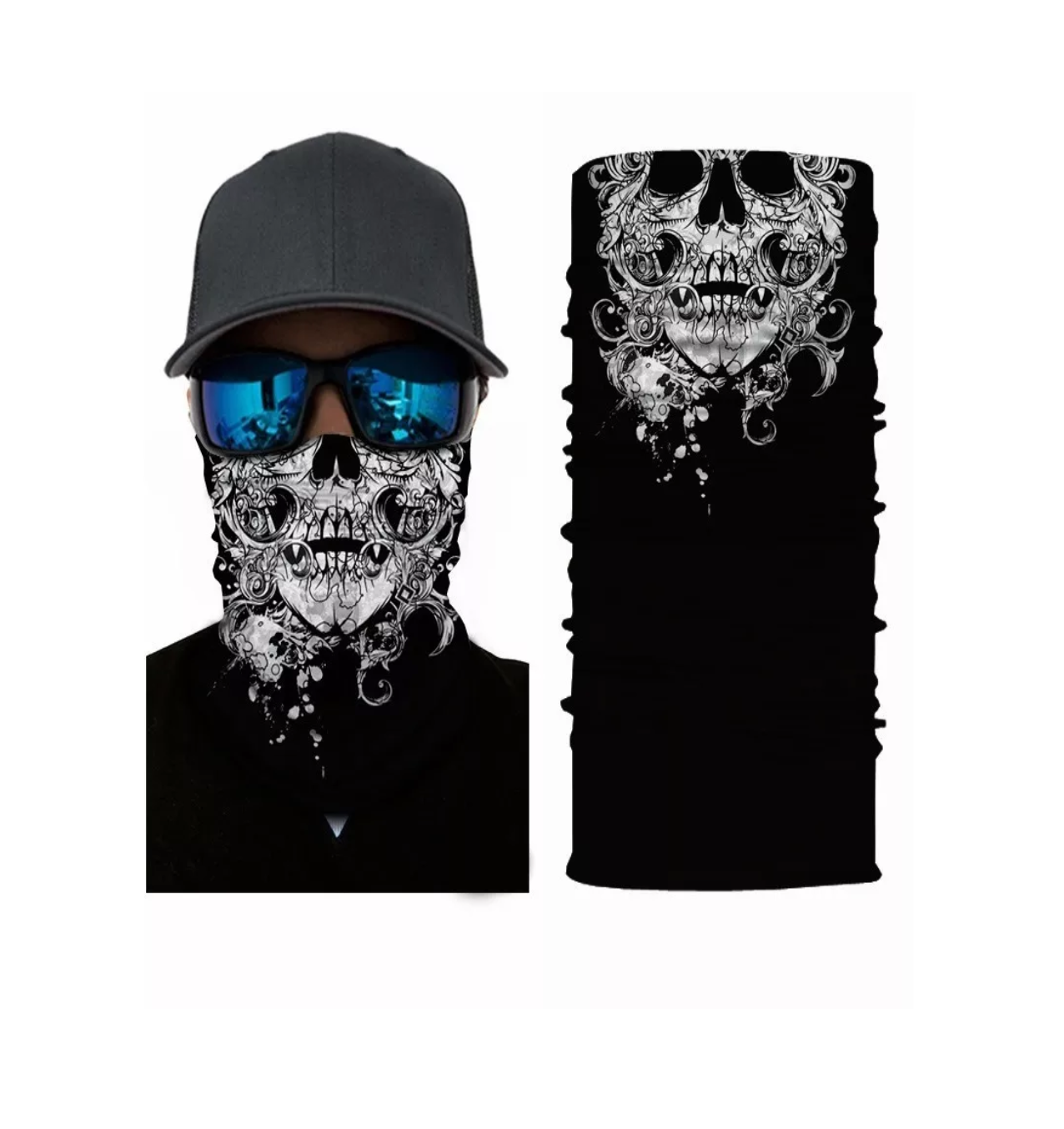 Foto 4 pulgar | 10 Pack Bandana - Mascara de Cacería/Moto/Pesca/Ciclismo Negro