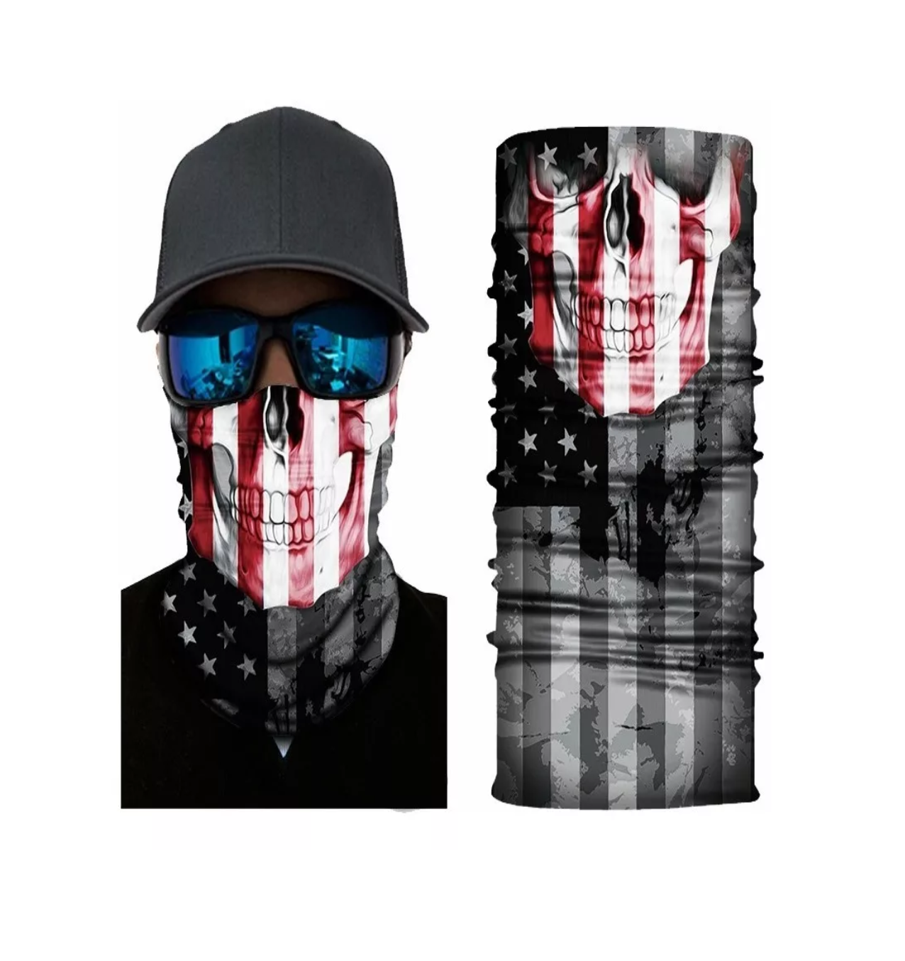 Foto 6 | 10 Pack Bandana - Mascara de Cacería/Moto/Pesca/Ciclismo Negro