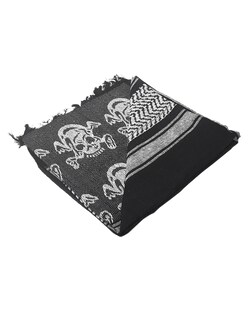 Foto 1 | Shemagh 100% Algodón Neg/blanco Skull Marca Condor