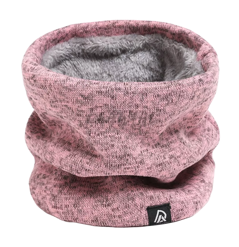 Bufanda De Cuello Térmico Invierno Frío Rosa