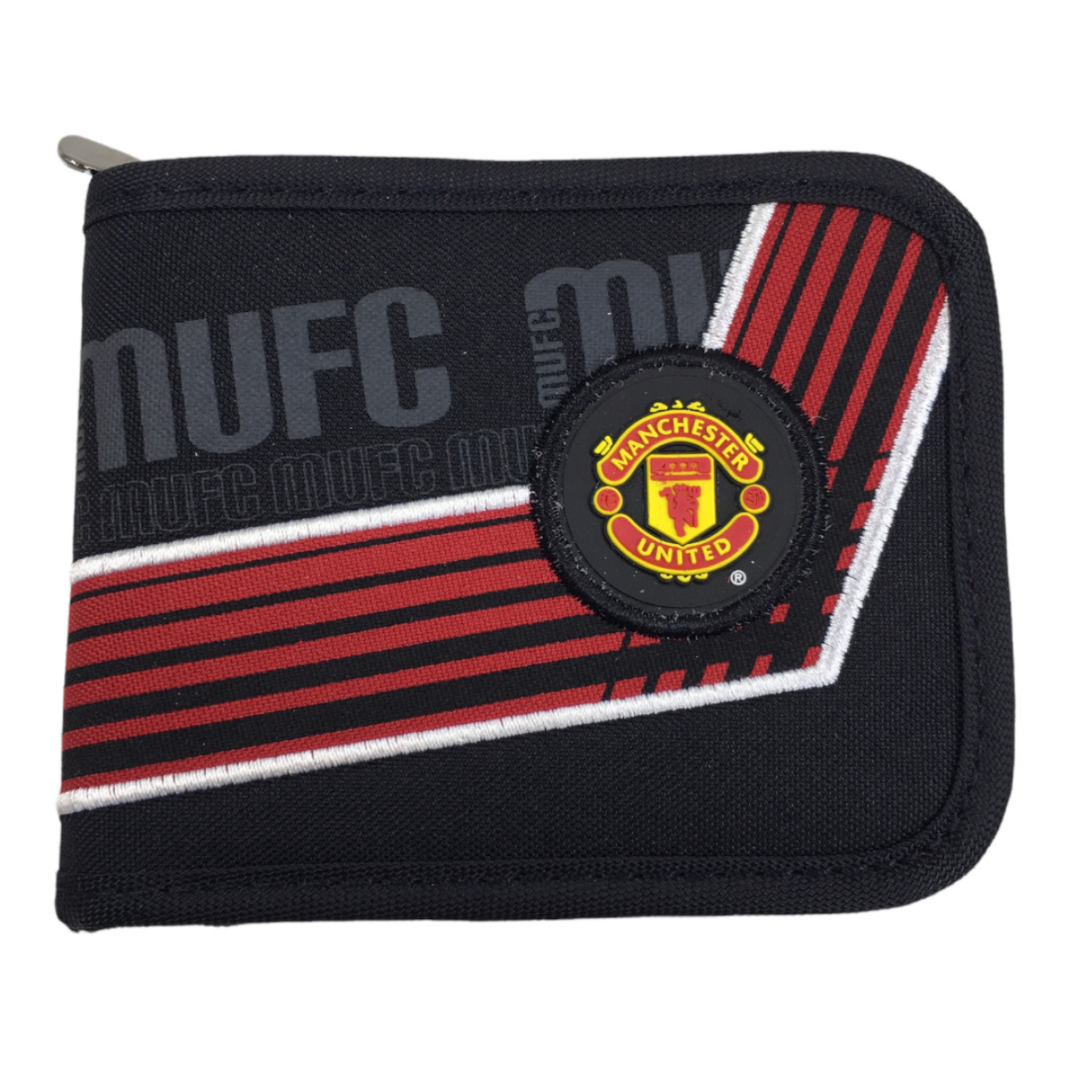 Foto 6 pulgar | Kit De 3 Piezas Cartera, Bonete Y Bufanda Manchester United Color Rojo