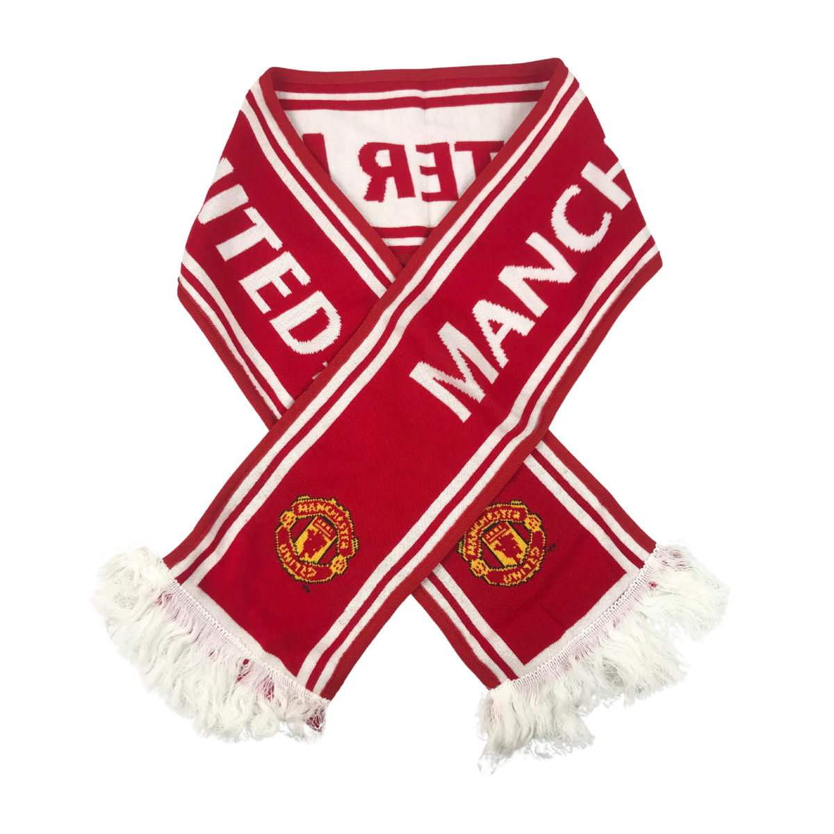 Foto 3 pulgar | Kit De 3 Piezas Cartera, Bonete Y Bufanda Manchester United Color Vino