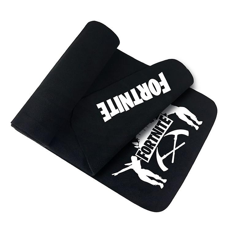 Foto 2 pulgar | Bufanda Sanlin Beans Cozy Fortnite De Forro Polar Negro - Venta Internacional.