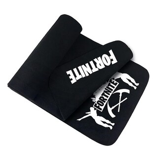 Foto 1 | Bufanda Sanlin Beans Cozy Fortnite De Forro Polar Negro - Venta Internacional.