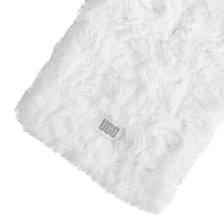 Foto 3 | Bufanda Ugg De Piel Sintética Con Estampado Nimbus Para Mujer Con Logotipo De Piel - Venta Internacional.