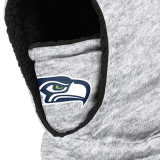 Foto 3 | Polaina Con Capucha Foco Seattle Seahawks Nfl Con Logotipo Gris Jaspeado - Venta Internacional.