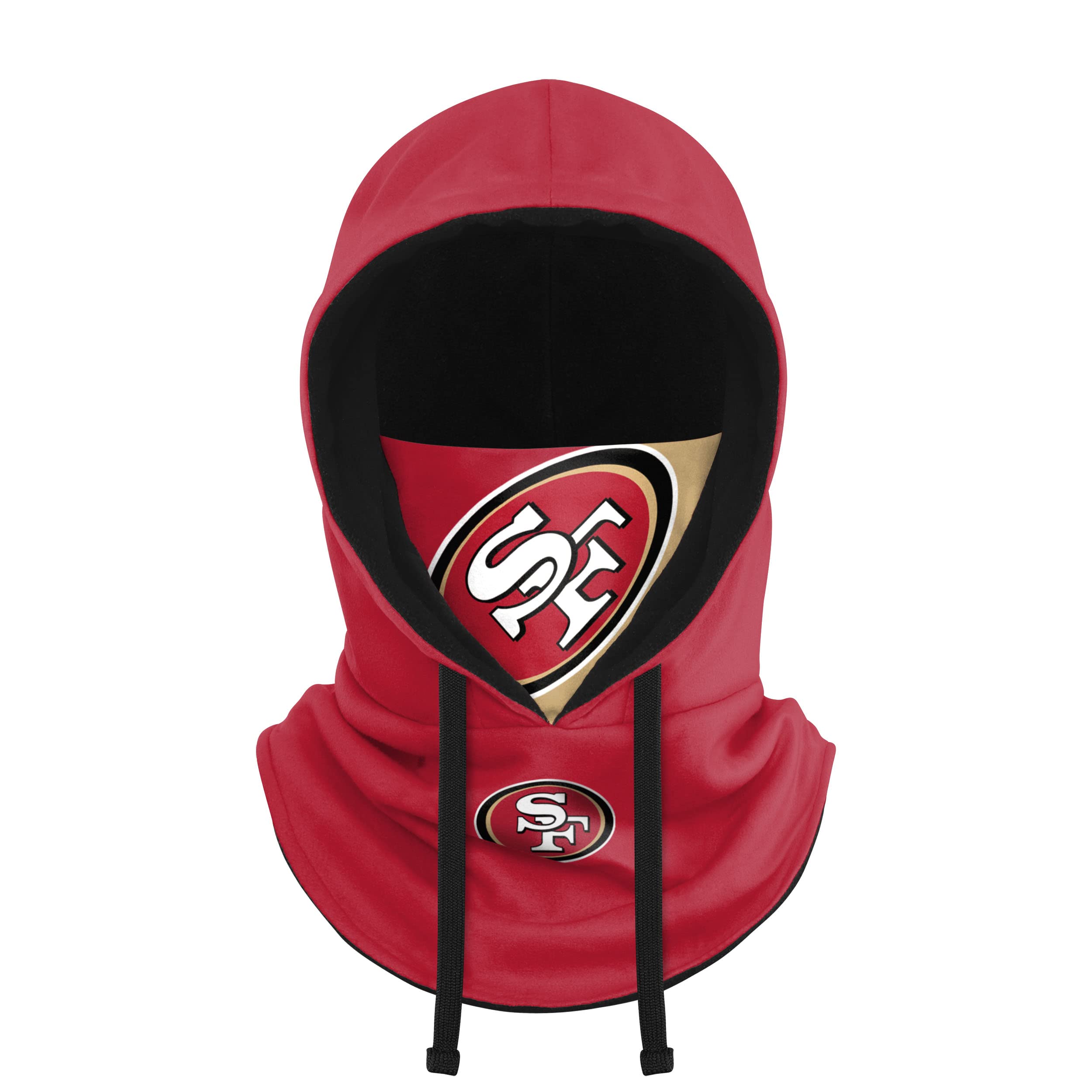 Foto 2 pulgar | Polaina Con Capucha Foco San Francisco 49ers Nfl Con Cordón - Venta Internacional.
