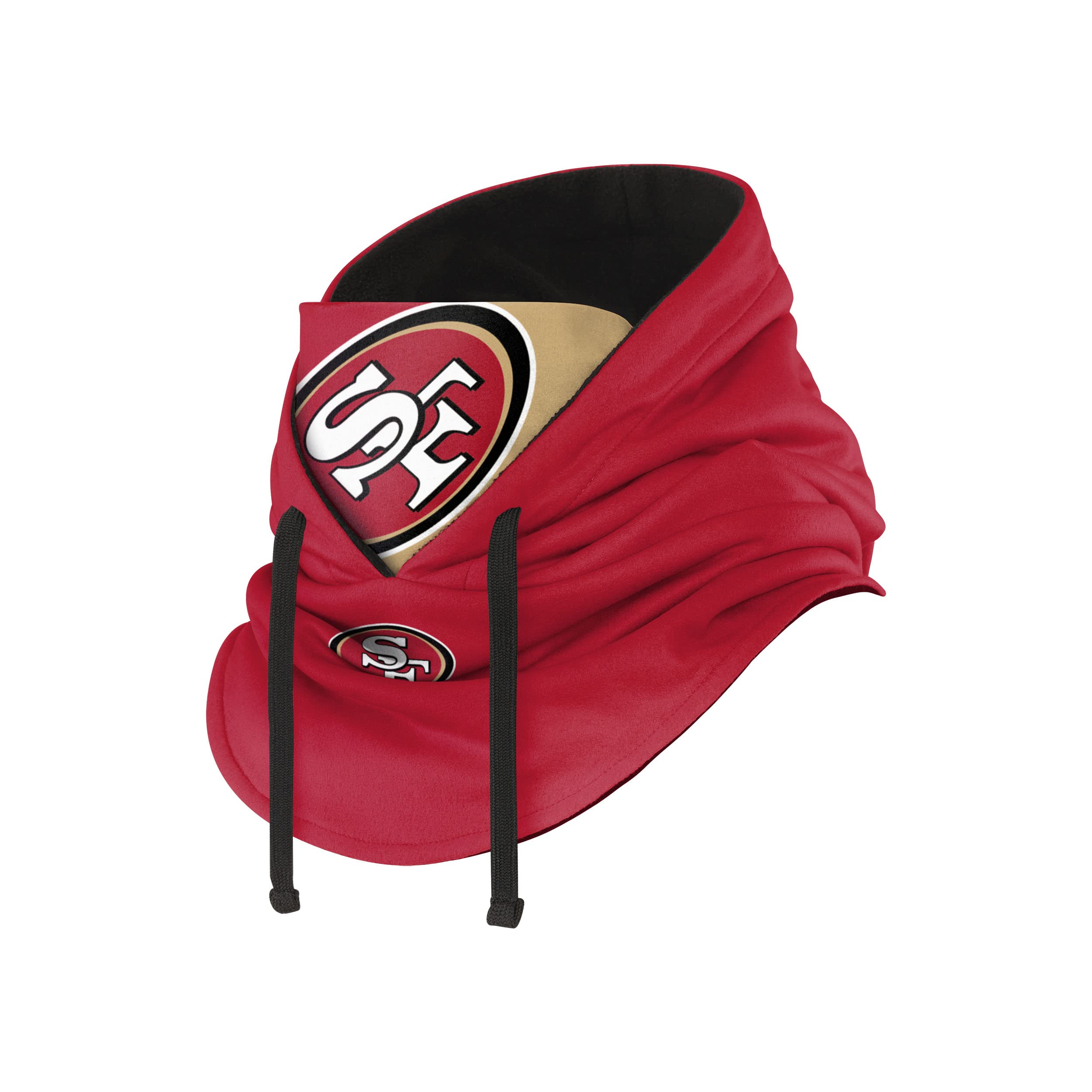 Foto 3 pulgar | Polaina Con Capucha Foco San Francisco 49ers Nfl Con Cordón - Venta Internacional.