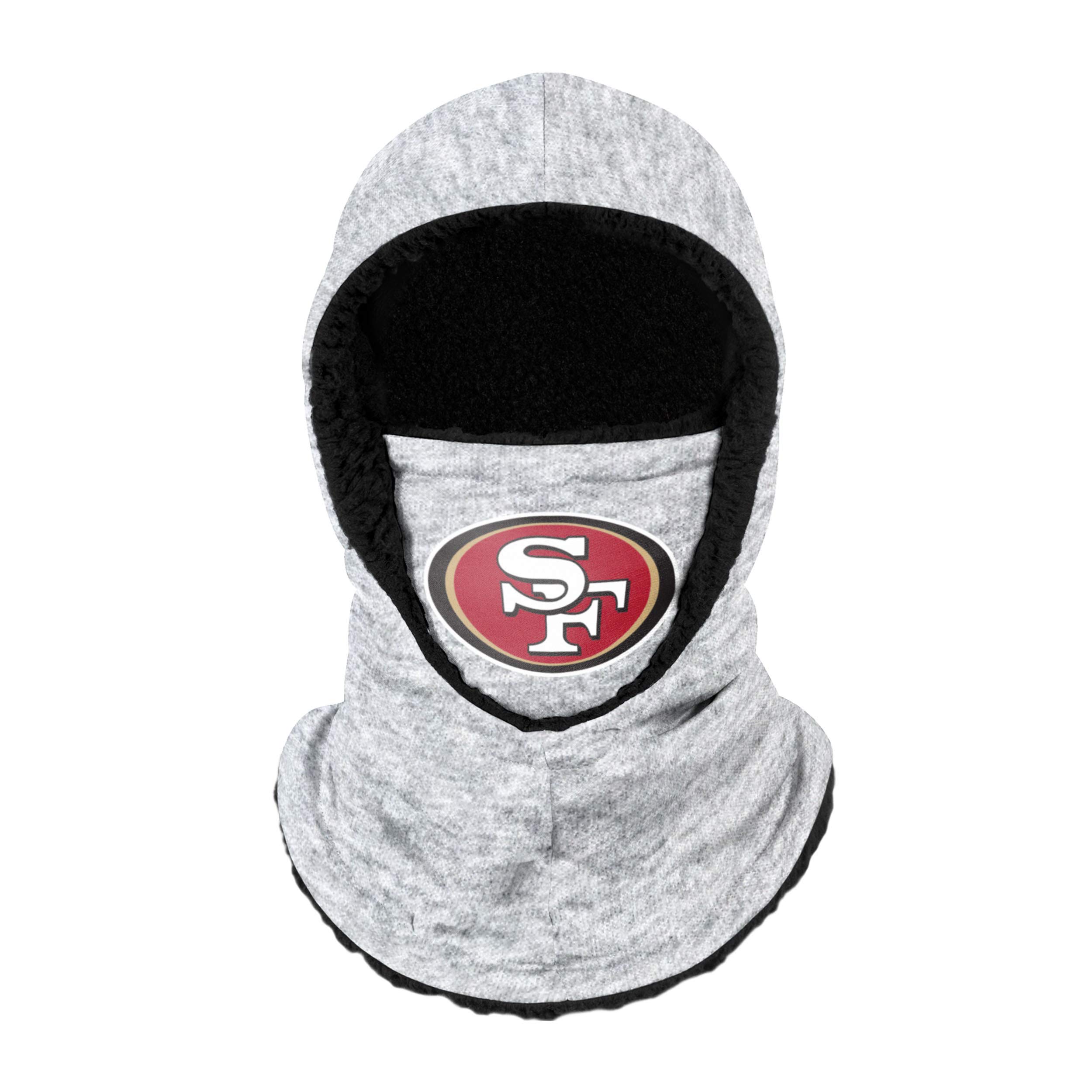 Foto 1 | Polaina Con Capucha Foco San Francisco 49ers Nfl Heather Grey - Venta Internacional.