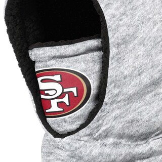 Foto 3 | Polaina Con Capucha Foco San Francisco 49ers Nfl Heather Grey - Venta Internacional.