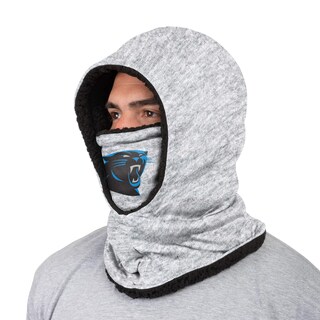 Foto 2 | Polaina Con Capucha Foco Carolina Panthers Nfl Heather Grey - Venta Internacional.