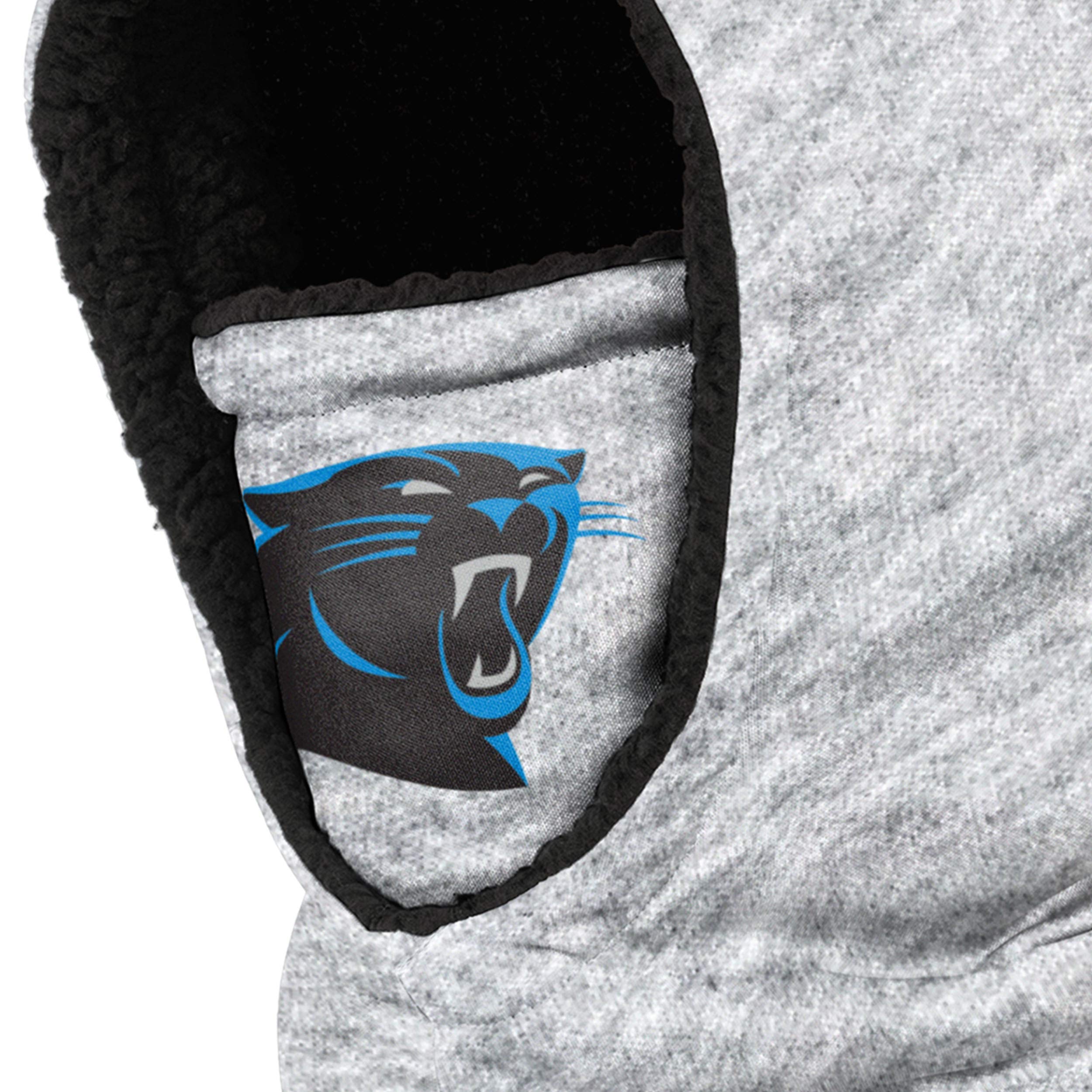 Foto 4 pulgar | Polaina Con Capucha Foco Carolina Panthers Nfl Heather Grey - Venta Internacional.