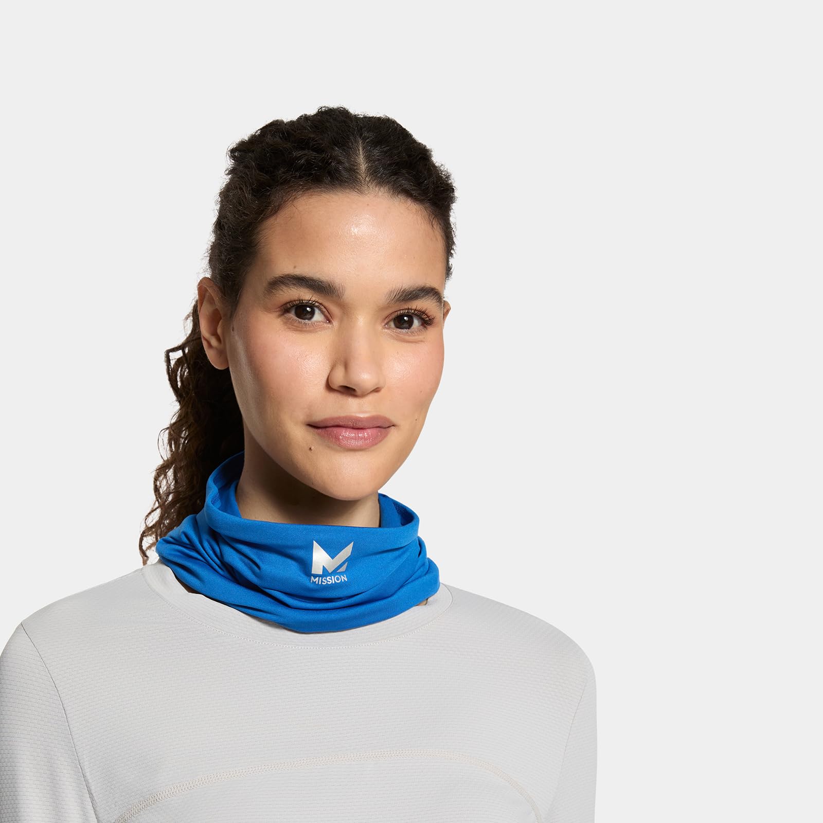 Foto 7 pulgar | Polaina Para Cuello Mission Cooling 12 En 1, Ligera, Azul, Unisex - Venta Internacional.