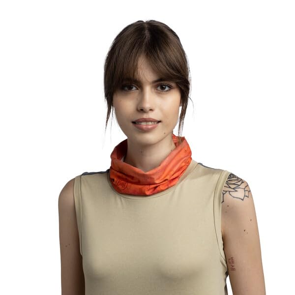 Foto 2 | Polaina De Cuello Buff Coolnet Uv Upf 50 Con Protección Solar, Nectarina - Venta Internacional.