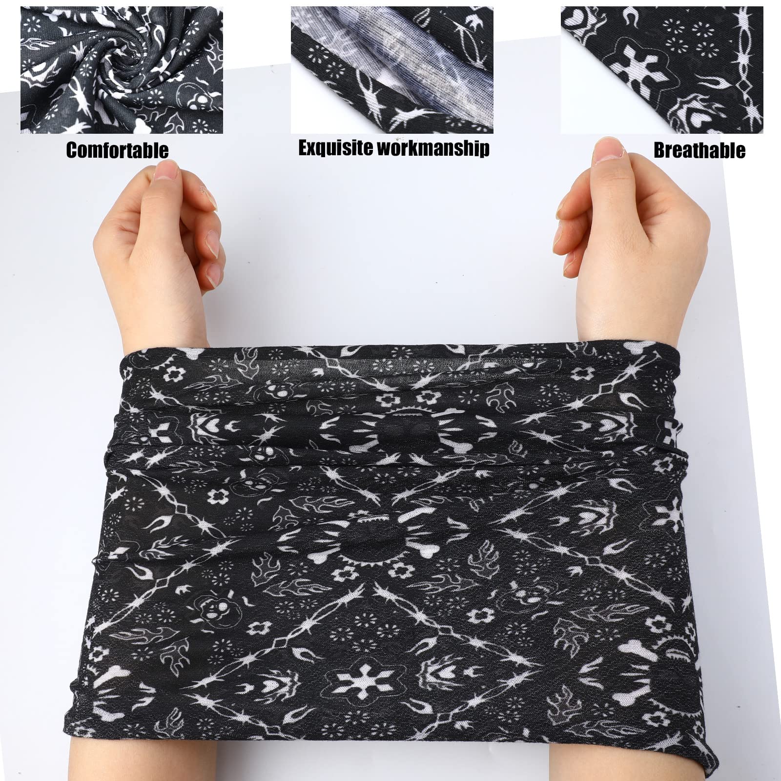 Foto 4 | Bufanda Para El Cuello, Pañuelos Para Hombre, Capuchas, Pasamontañas, 8 Unidades - Venta Internacional.