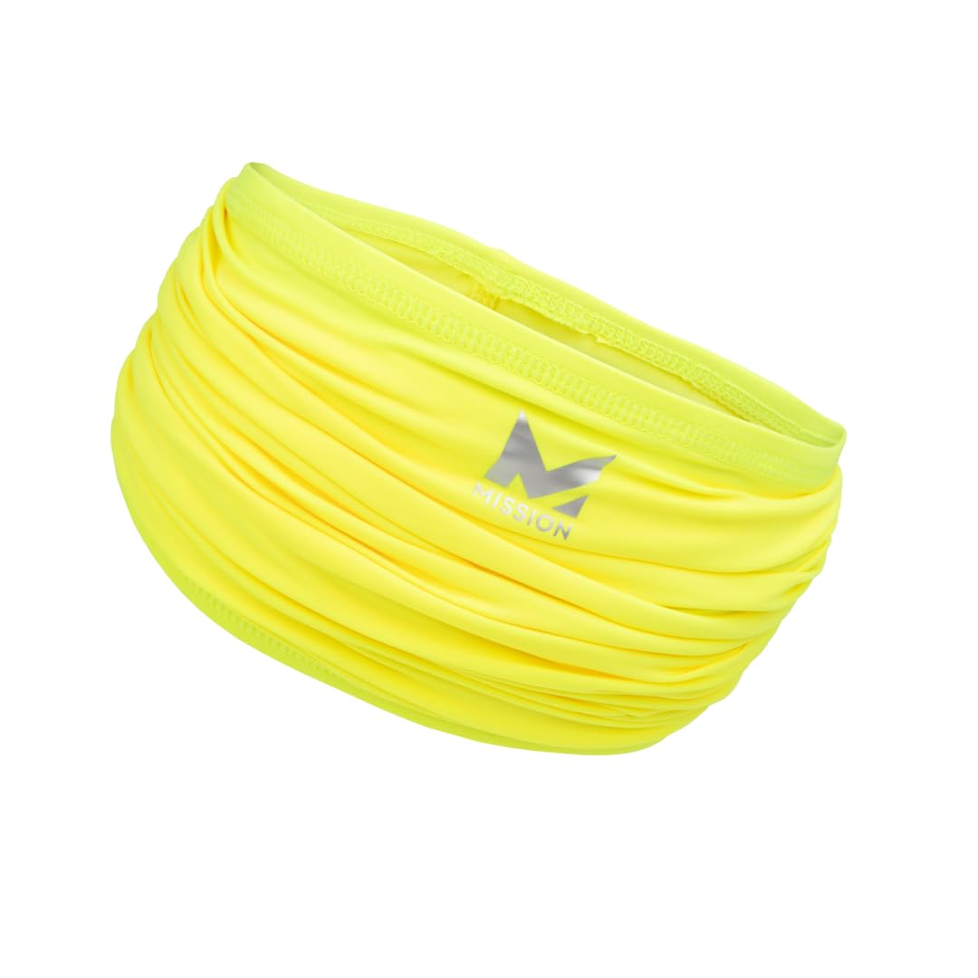 Foto 1 | Polaina Para Cuello Mission Cooling, Multiusos, Amarilla Y Ligera - Venta Internacional.