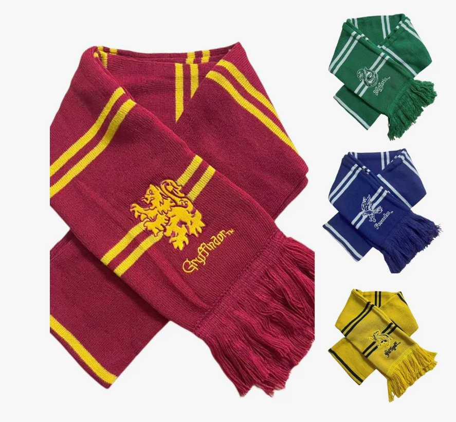 Foto 3 pulgar | Bufanda Bordada De Harry Potter De Alta Calidad